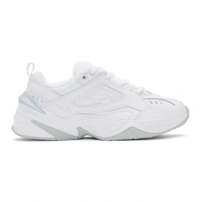Shop Nike White M2k Tekno Sneakers In 101whtprplt