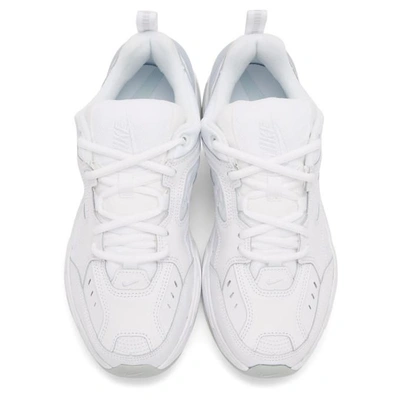 Shop Nike White M2k Tekno Sneakers In 101whtprplt