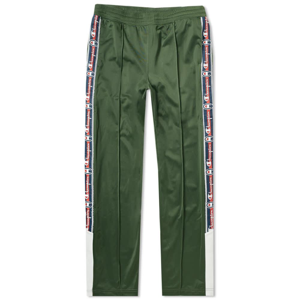 champion reverse weave vintage taped track pant