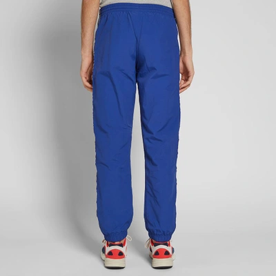 Shop Champion Reverse Weave Corporate Taped Track Pant In Blue