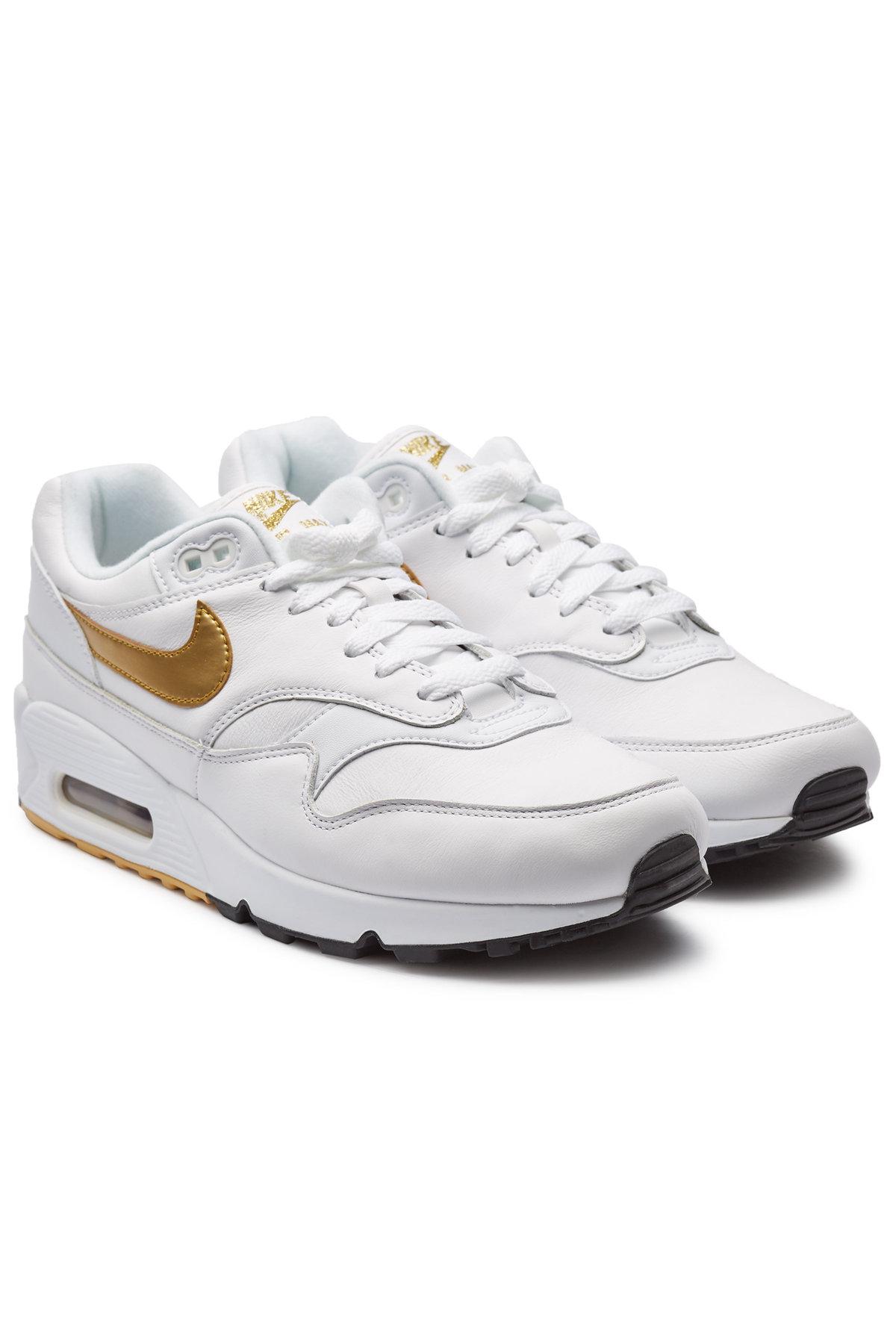 nike white leather air max