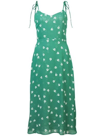 Shop Reformation Nectar Dress In Green