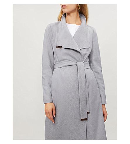 ted baker sandra grey coat