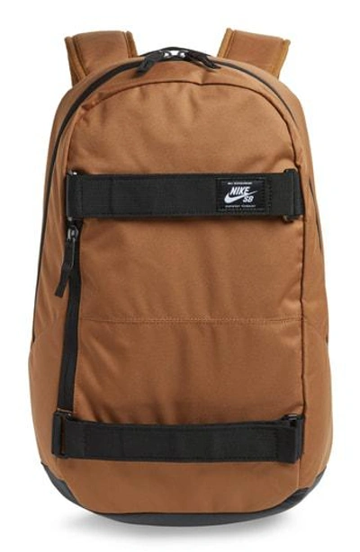 Shop Nike Courthouse Backpack - Brown In Tan