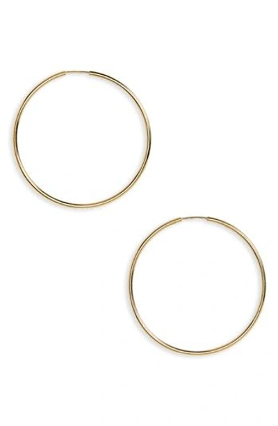 Shop Argento Vivo Endless Hoops In Gold