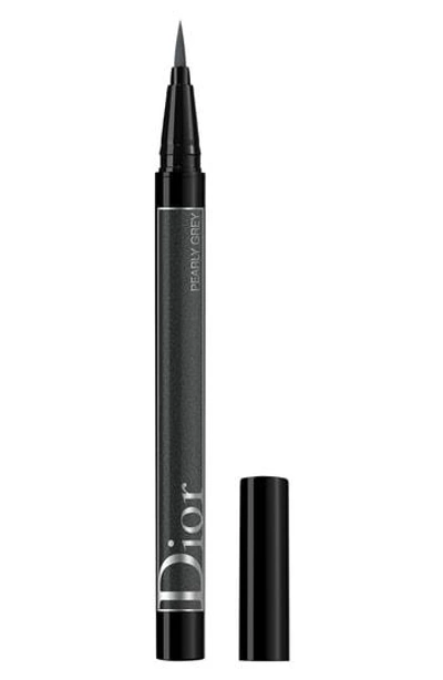Shop Dior Show On Stage Eyeliner - 076 Pearly Black