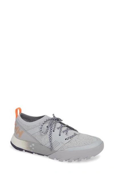 Shop Helly Hansen Loke Dash Trail Sneaker In Light Grey/ Silver Grey