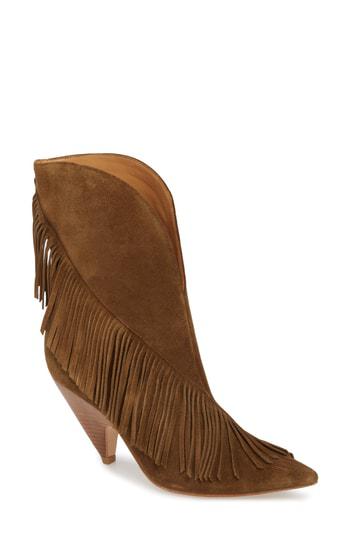 gilana fringe bootie