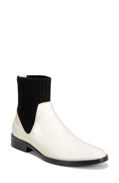 Shop Vince Perlow Sock Bootie In White