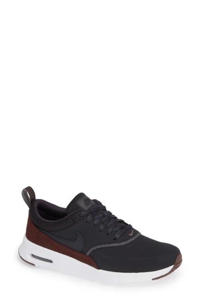 Shop Nike Air Max Thea Sneaker In Oil Grey/ Oil Grey/ Mahogany