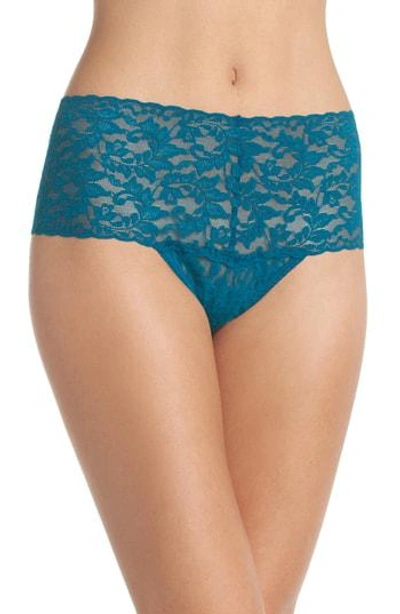 Shop Hanky Panky 'retro' Thong In Enchanted Forest