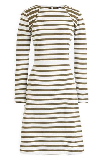 j crew fit and flare dress
