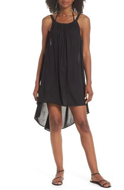 Shop Elan Cover-up Dress In Black