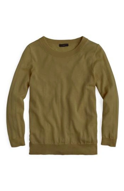 Shop Jcrew Tippi Merino Wool Sweater In Dublin Green