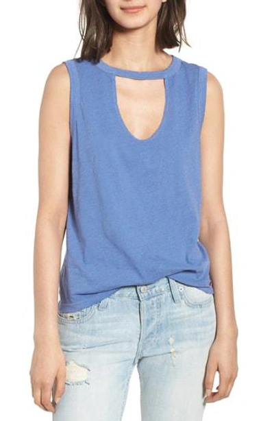 Shop N:philanthropy Olive Tank In Cobalt