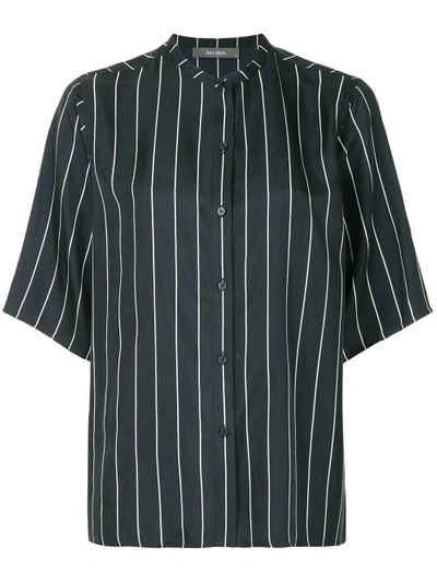 Shop Jac + Jack Jac+ Jack Louis Stripe Shirt - Black