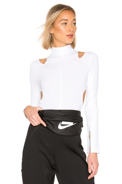 Shop Nike Lab Bodysuit In White