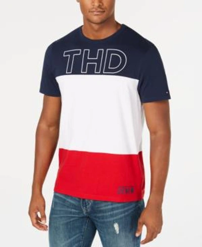 Tommy Hilfiger Denim Men's Granby Colorblocked Logo Graphic T-shirt,  Created For Macy's In Navy Blazer | ModeSens