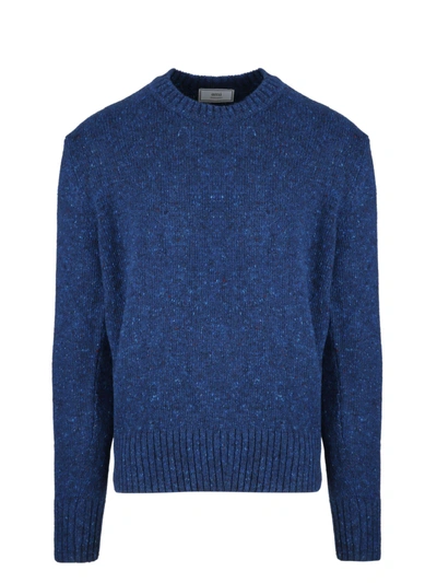 Shop Ami Alexandre Mattiussi Donegal Sweater In 400