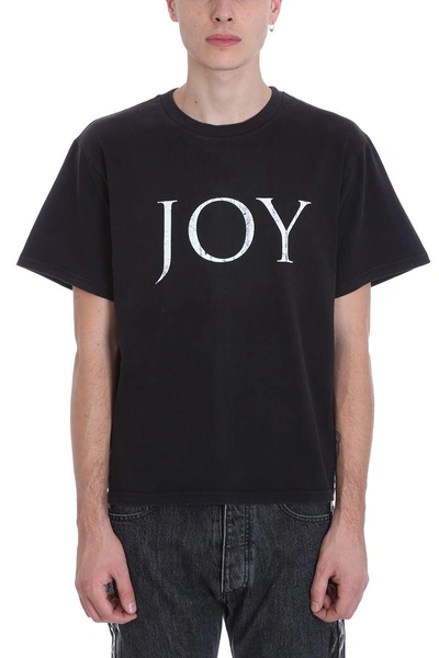 Shop Misbhv Joy Black Cotton T-shirt