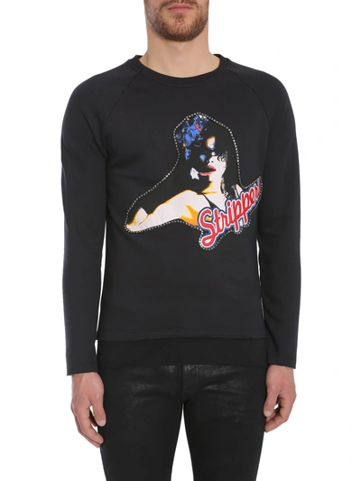 Shop N°21 Round Collar Sweatshirt In Nero