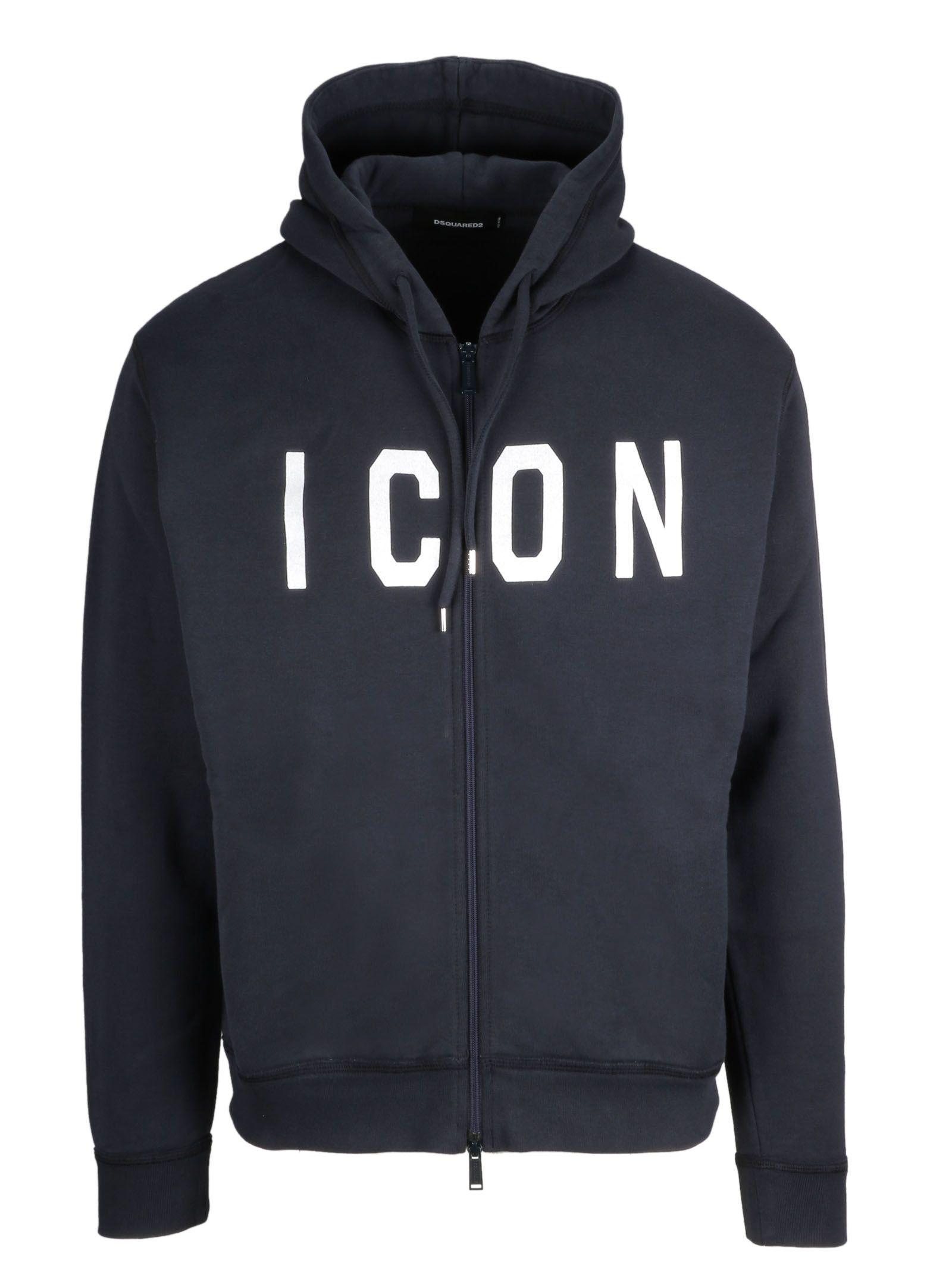 Dsquared2 Dsquared Icon Hoodie In 990 | ModeSens