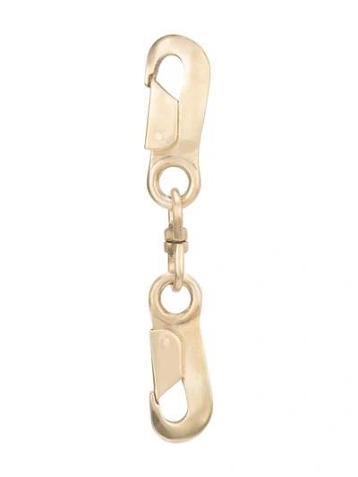 Shop Parts Of Four Matte Lobster Lock Keyring - Gold