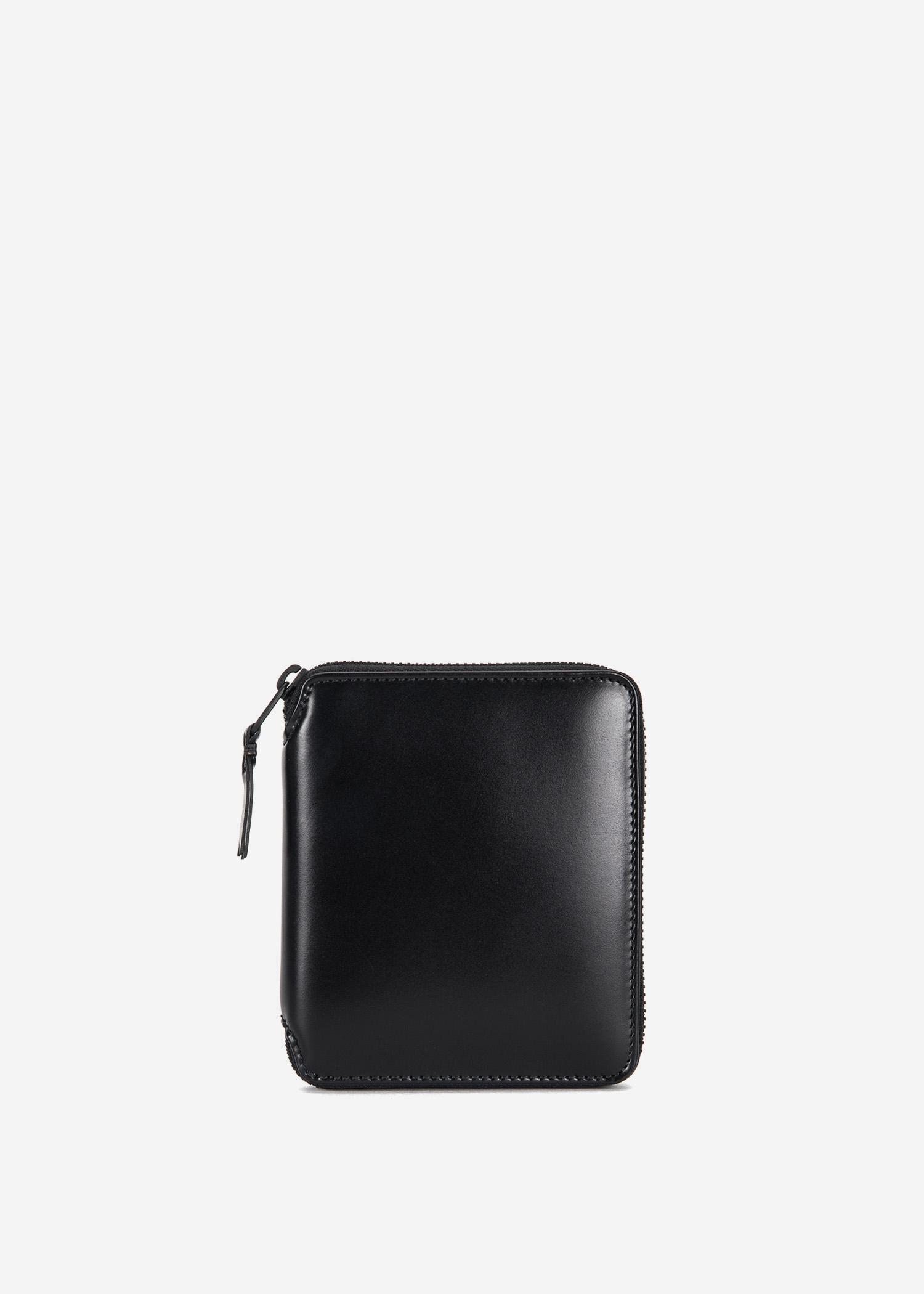 comme des garcons very black wallet