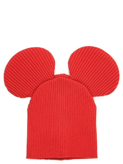 Shop Comme Des Garçons Boys Beanie In Red