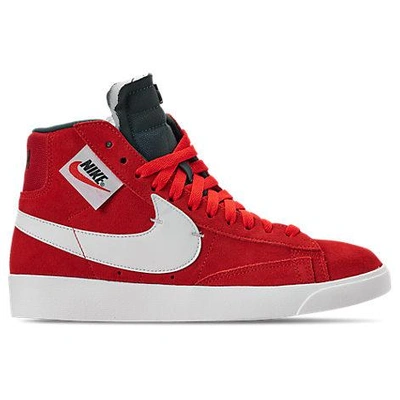 Shop Nike Women's Blazer Mid Rebel Casual Shoes, Red