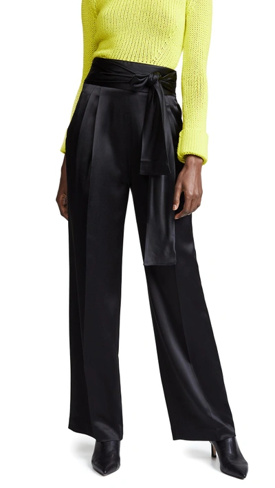 Shop 3.1 Phillip Lim / フィリップ リム Crepe Pant With Waist Tie In Black