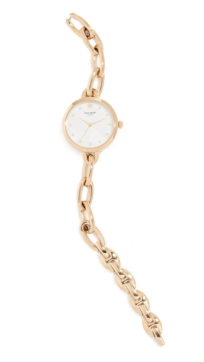 Shop Kate Spade Jewelry Inspired Watch, 30mm In Yellow Gold
