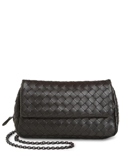 Shop Bottega Veneta Intrecciato Nappa Leather Mini Messenger Bag In Nocolor