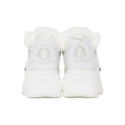Shop Junya Watanabe White Buffalo London Edition Platform Sneakers In 2 White