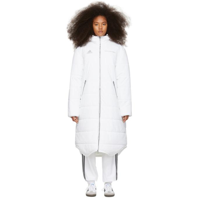 adidas long puffer coat