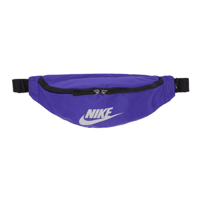 nike blue fanny pack