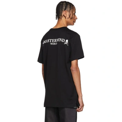 Shop Mastermind Japan Mastermind World Black Letters T-shirt