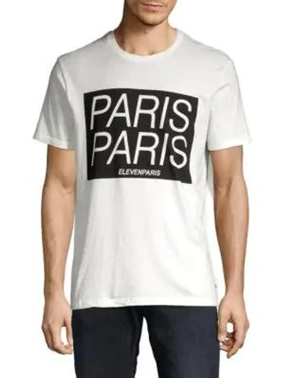 Shop Elevenparis Graphic Shirt In Black Iris