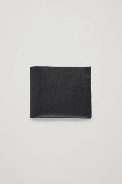 Shop Cos Folded Leather Wallet In Black