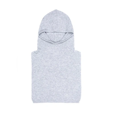 Shop Arela Betty Cashmere Coif In Light Grey