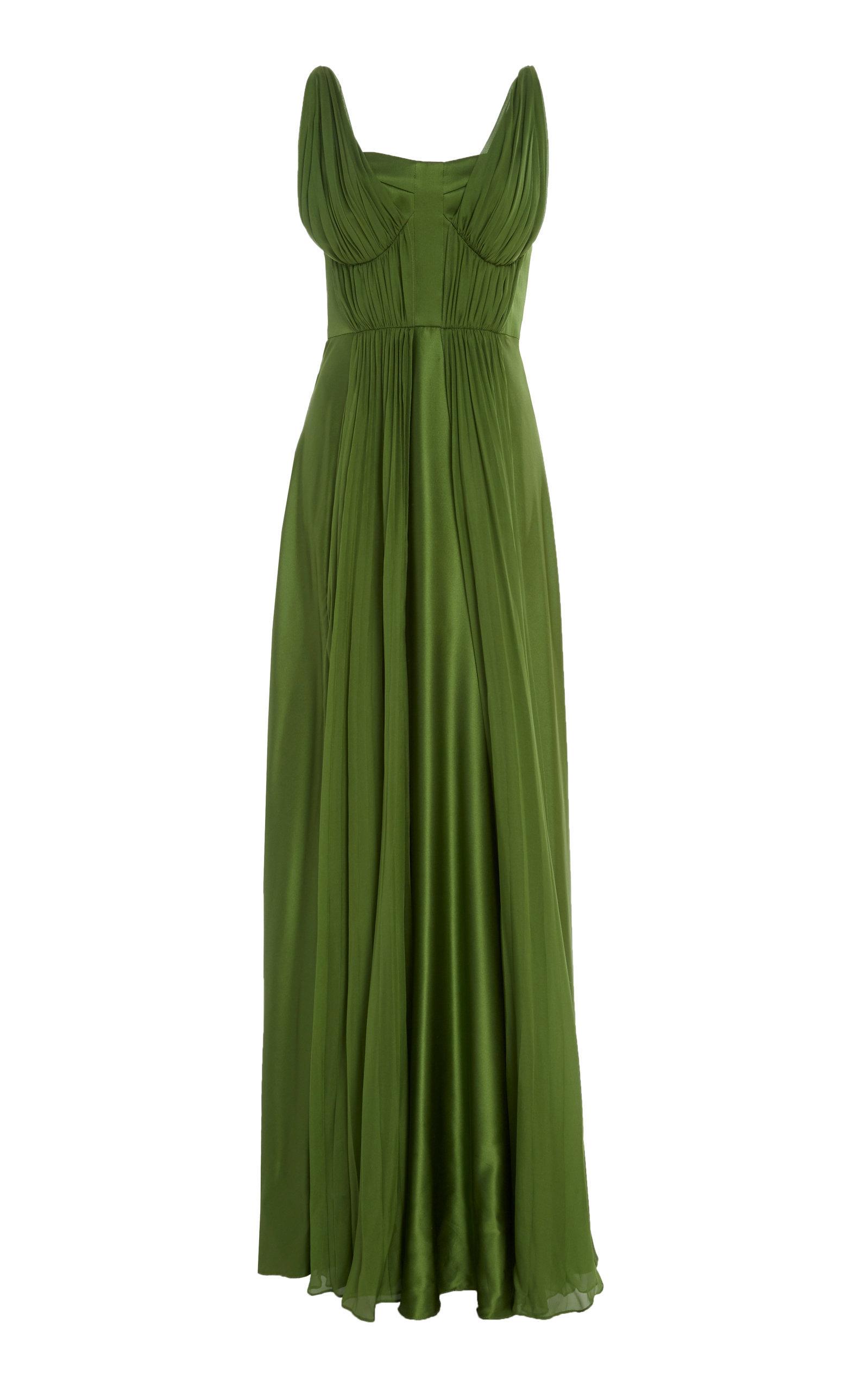 amur green dress