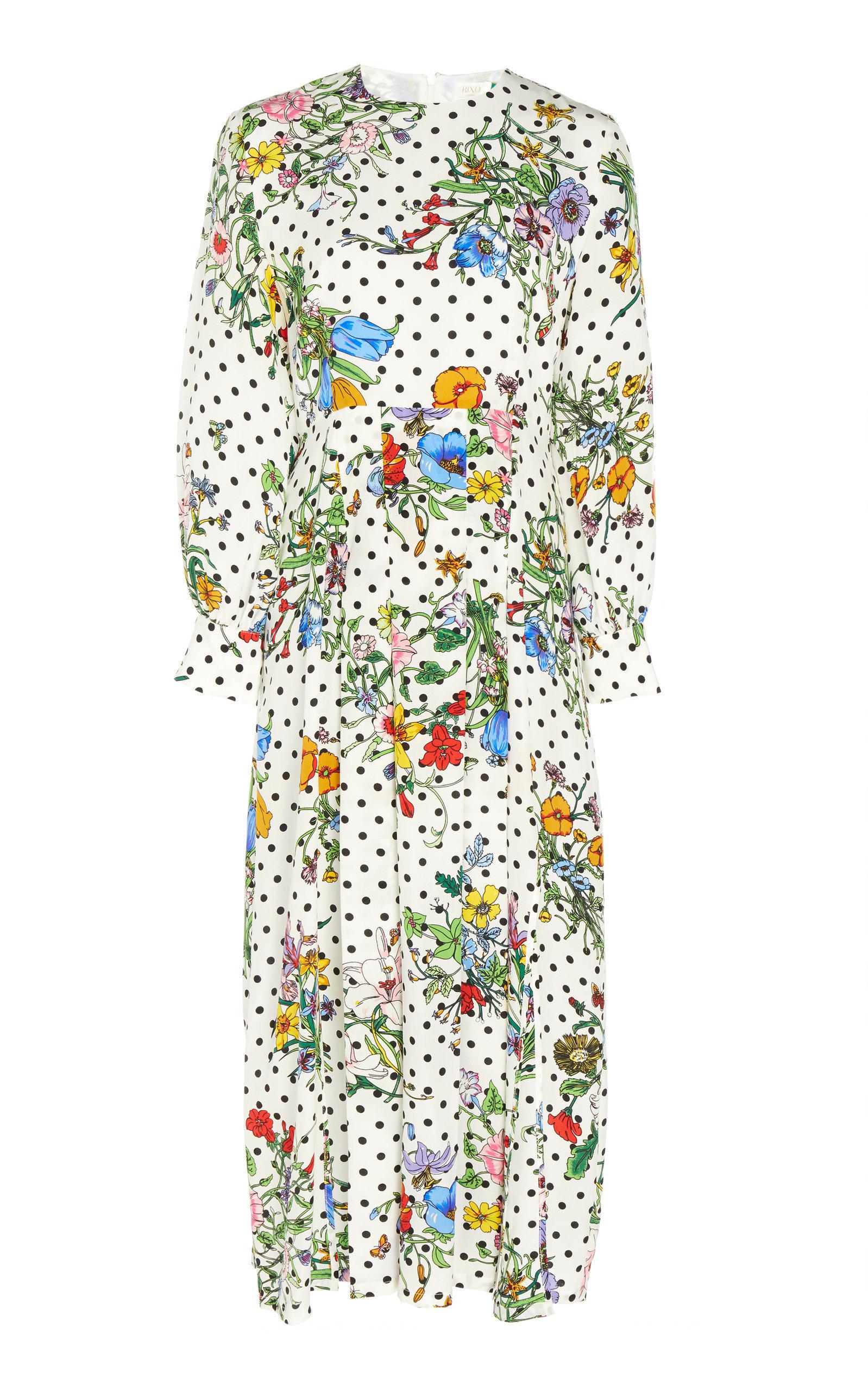 rixo emma polka dot dress
