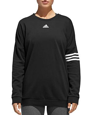 adidas relaxed logo sweatshirt