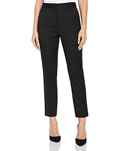 Shop Reiss Harper Slim-leg Tailored Pants In Black