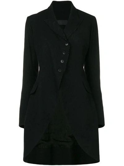 Shop Marc Le Bihan Single Breasted Coat - Black