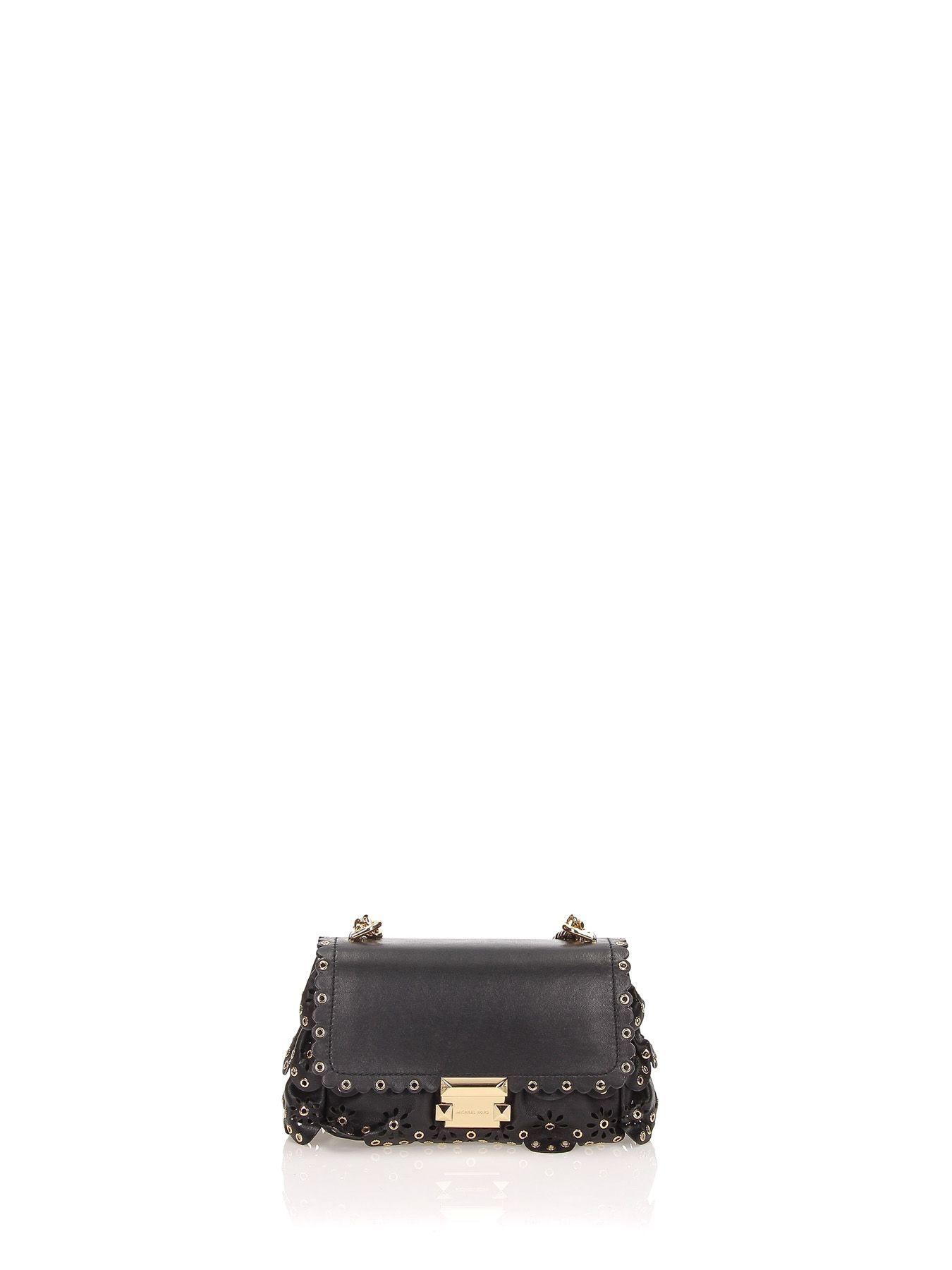 michael kors sloan floral scalloped bag