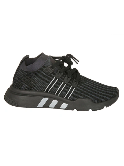 Shop Adidas Originals Eqt Support Sneakers In Black