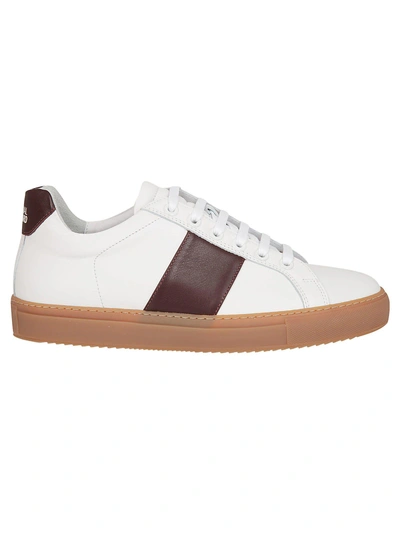Shop National Standard Classic Sneakers In Bianca/mosto