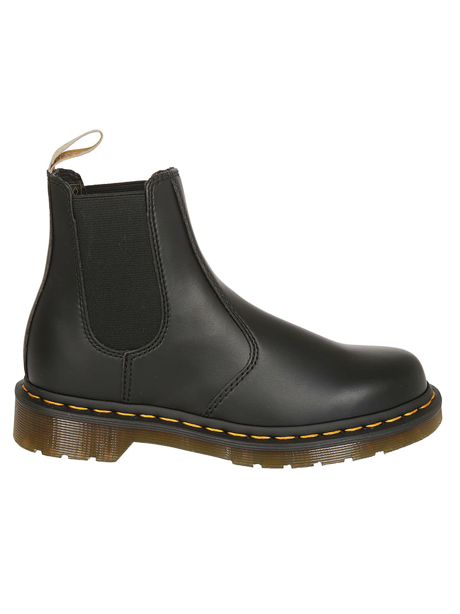 dr martens black smooth