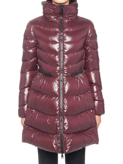 Moncler 'mirielon' Jacket In Burgundy | ModeSens